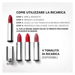 LE ROUGE SHEER VELVET...