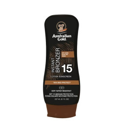 Lotion With Bronzer SPF15...