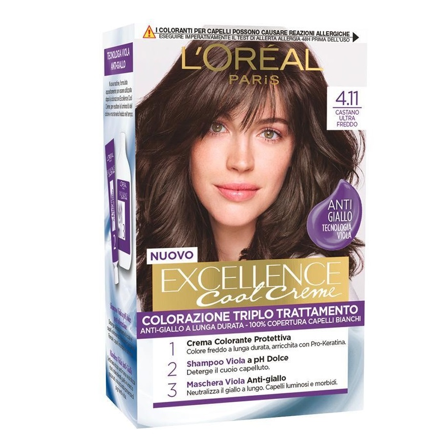 Excellence Cool Creme - Castano Ultra Freddo 4.11
